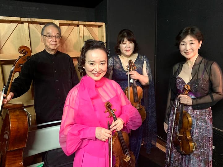 「最後のカルテットへの挑戦」と銘打ったコンサートツアーを終えた、ヴァイオリニスト前橋汀子に聞いた!